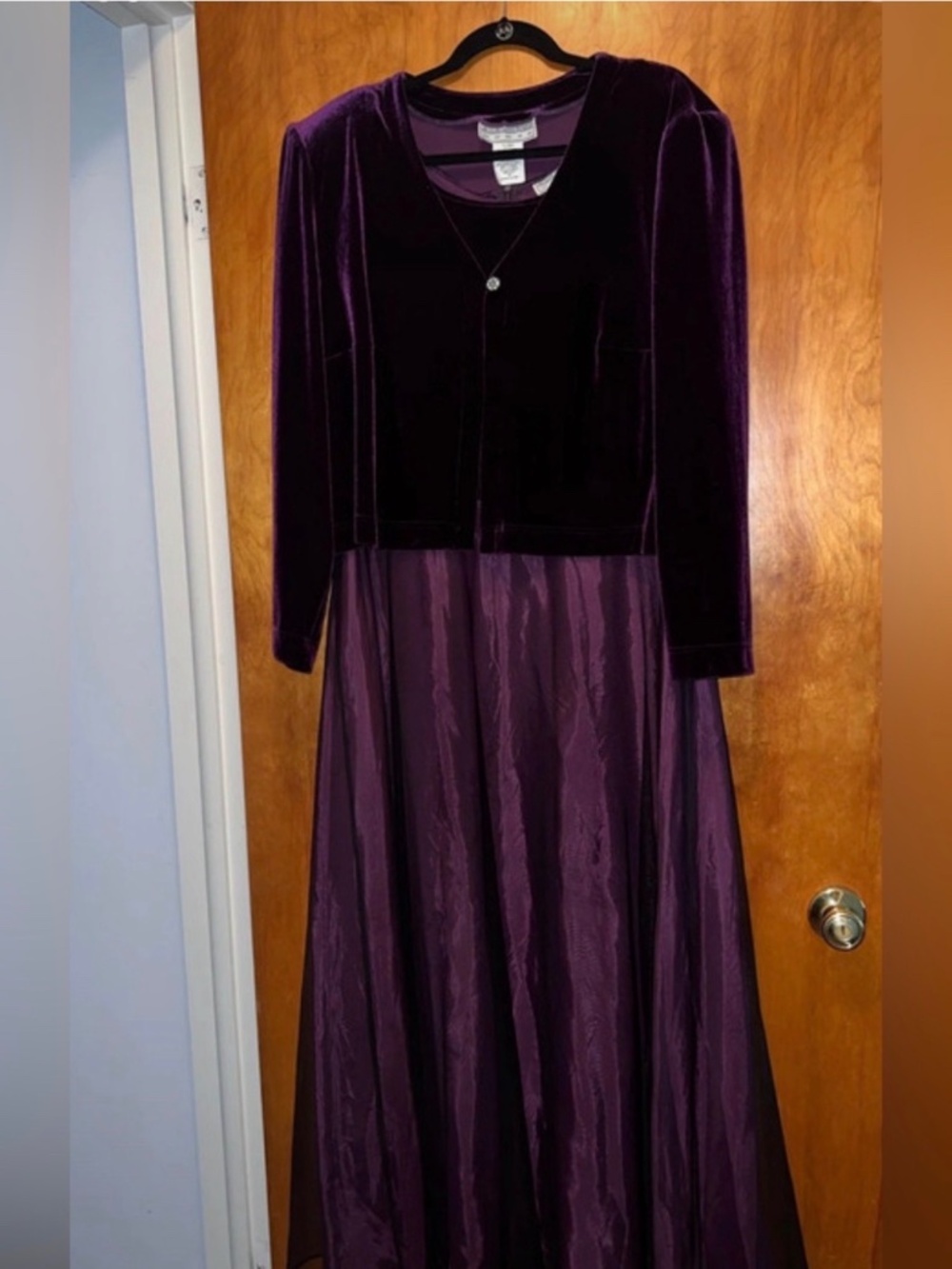 Jessica Howard Purple Dress Special Event Wedding